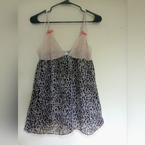 Y2K Leopard Cami
